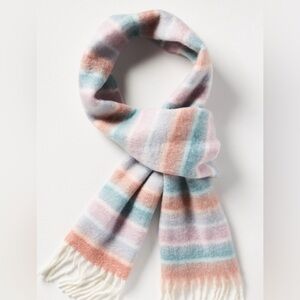 NWT by Anthropologie Horizontal Stripped Scarf!
